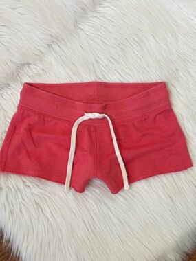 Vintage Y2K coral micro mini shorts by Mossimo